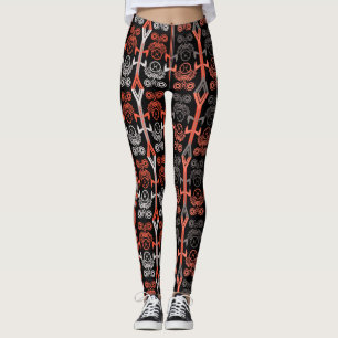 Nahtlose Ornamentik Retro-Marokko arabisch Vintag Leggings