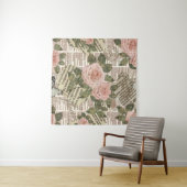 Nahtlose Pariser Tapete. Vintage Zeitung Wandteppich (Beispiel (Horizontal))