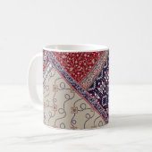 Nahtlose Patchwork-Muster auf Marineschiffen, Abst Kaffeetasse (Vorderseite Links)