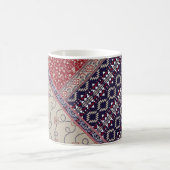 Nahtlose Patchwork-Muster auf Marineschiffen, Abst Kaffeetasse (Mittel)