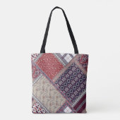 Nahtlose Patchwork-Muster auf Marineschiffen, Abst Tasche (Rückseite)