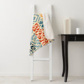 Nahtlose Patchwork-Muster. Eine Sammlung von Hand- Sherpadecke (Beispiel)