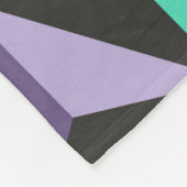 Nahtlose Patchwork-Muster mit Sternen. Abstrakt Fleecedecke (Ecke)