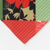 Nahtlose Patchwork-Patchwork-Patchwork-Muster-Geom Fleecedecke (Ecke)