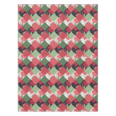 Nahtlose Patchwork-Patchwork-Patchwork-Muster-Geom Tischdecke (Vorderseite)