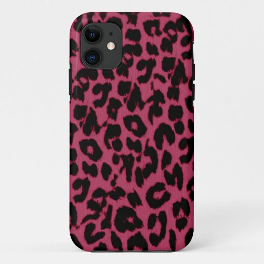 Nahtlose Pelzhaut aus Leopard Case-Mate iPhone Hülle (Rückseite)