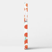 Nahtlose Pfirsichfrüchte, Sommermuster. Case-Mate iPhone Hülle (Rückseite / Links)