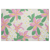 Nahtlose Plumeria Musterkunst Stoff (Fat Quarter (45,7 x 55,9 cm))