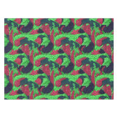 Nahtlose Pointillismus handgemalte Kreise rund um Tischdecke (Vorderseite (Horizontal))