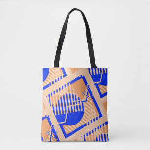 Nahtlose Pop Art Muster. Abstrakte Farbtextur w Tasche