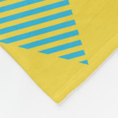 Nahtlose Pop Art Muster. Abstrakte Textur Fleecedecke (Ecke)