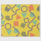 Nahtlose Pop Art Muster. Abstrakte Textur Geschenkpapier (Flach)
