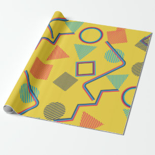 Nahtlose Pop Art Muster. Abstrakte Textur Geschenkpapier