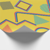 Nahtlose Pop Art Muster. Abstrakte Textur Geschenkpapier (Ecke)