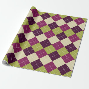 Nahtlose Raute. Hintergrund für Diamantformen Geschenkpapier