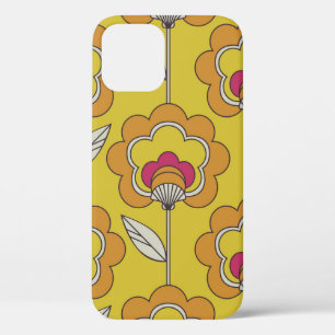 nahtlose Retro-Blumenmuster Case-Mate iPhone Hülle