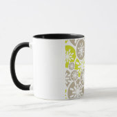 Nahtlose Retro-Tasse Tasse (Links)