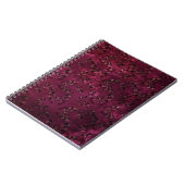 Nahtlose Retro-Vintage Kinder, abstrakter Schmette Notizblock (Linke Seite)