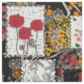 Nahtlose Retro-Vintage Patchwork-Stepppatches Stoff (Muster)