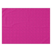 Nahtlose rosa Kreise rund Punkte abstrakte Seife Tischdecke (Vorderseite (Horizontal))