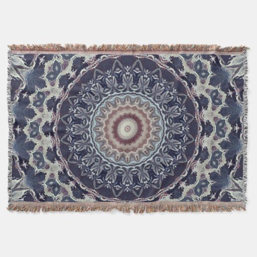 Nahtlose runde Mandala-Muster arabisch k Decke (Vorderseite)