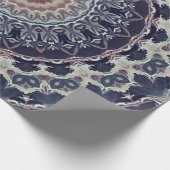 Nahtlose runde Mandala-Muster arabisch k Geschenkpapier (Ecke)