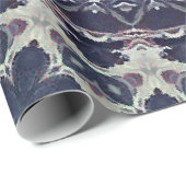 Nahtlose runde Mandala-Muster arabisch k Geschenkpapier (Rolleneckpunkt)