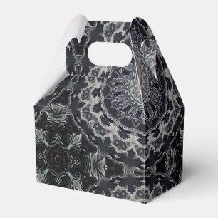 Nahtlose runde Mandala-Muster arabisch k Geschenkschachtel