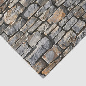 Nahtlose Rustikal gestapelt Stone Decoupage Seidenpapier (Ausschnitt)