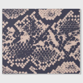 Nahtlose Schlangenschlange, nahtlos, Haut, p Geschenkpapier (Flach)