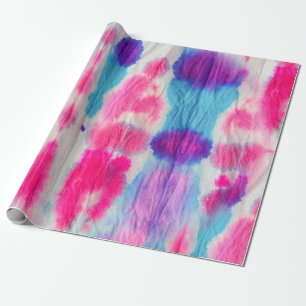 Nahtlose schmutzige Kunst. Helle, farbenfrohe Farb Geschenkpapier