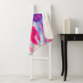 Nahtlose schmutzige Kunst. Helle, farbenfrohe Farb Sherpadecke (Beispiel)