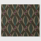 Nahtlose schöne Kunst Deko Muster Ornament. Geom Geschenkpapier (Flach)