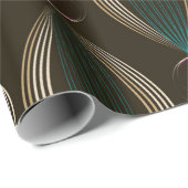 Nahtlose schöne Kunst Deko Muster Ornament. Geom Geschenkpapier (Rolleneckpunkt)