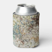 Nahtlose Sequins Textur: funkelnder Hintergrund. Dosenkühler (Kanne Vorderseite)