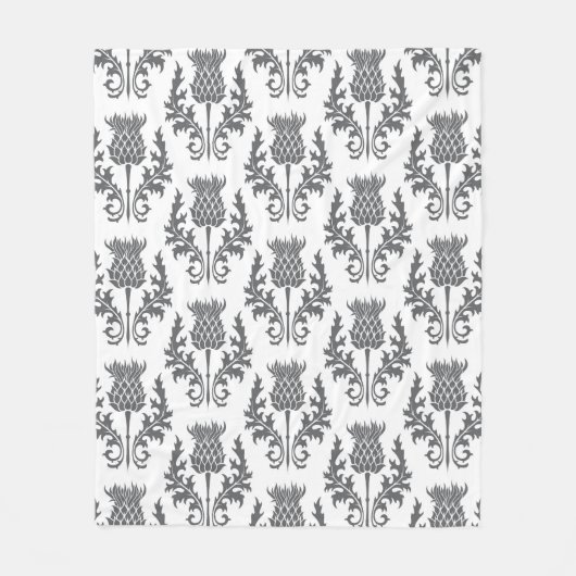 Nahtlose Silhouette Fleecedecke (Vorderseite)