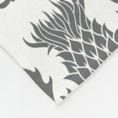 Nahtlose Silhouette Fleecedecke (Ecke)