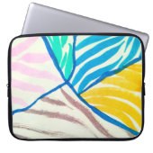 Nahtlose Silhouette Laptopschutzhülle (Vorderseite)