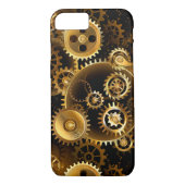 Nahtlose Steampunk-Messinggeräte Case-Mate iPhone Hülle (Rückseite)