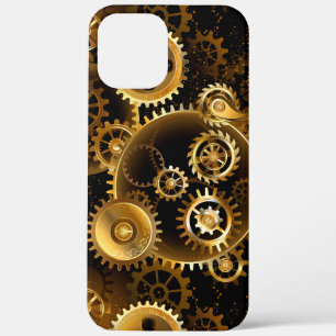 Nahtlose Steampunk-Messinggeräte Case-Mate iPhone Hülle