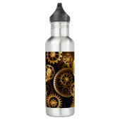 Nahtlose Steampunk-Messinggeräte Edelstahlflasche (Rechts)