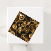 Nahtlose Steampunk-Messinggeräte Geschenkanhänger (Beispiel)