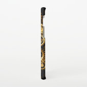 Nahtlose Steampunk-Messinggeräte Samsung Galaxy Hülle (Linke Seite)