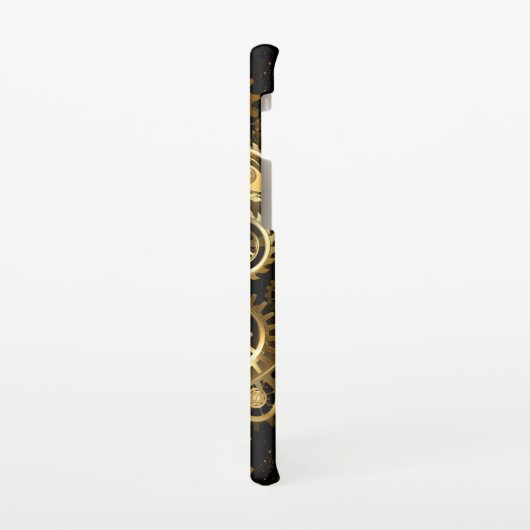 Nahtlose Steampunk-Messinggeräte Samsung Galaxy Hülle (Linke Seite)