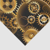 Nahtlose Steampunk-Messinggeräte Seidenpapier (Ausschnitt)