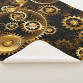Nahtlose Steampunk-Messinggeräte Sherpadecke (3/4)