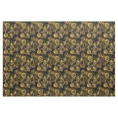 Nahtlose Steampunk-Messinggeräte Stoff (Fat Quarter (45,7 x 55,9 cm))