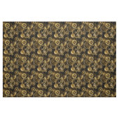 Nahtlose Steampunk-Messinggeräte Stoff (Fat Quarter (45,7 x 55,9 cm))