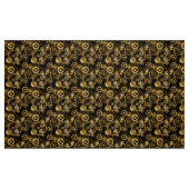 Nahtlose Steampunk-Messinggeräte Stoff (Fat Quarter (45,7 x 55,9 cm))