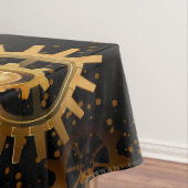 Nahtlose Steampunk-Messinggeräte Tischdecke (Beispiel)